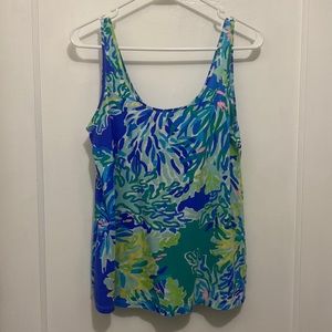 Lilly Pulitzer Kinsley Tank EUC Size S